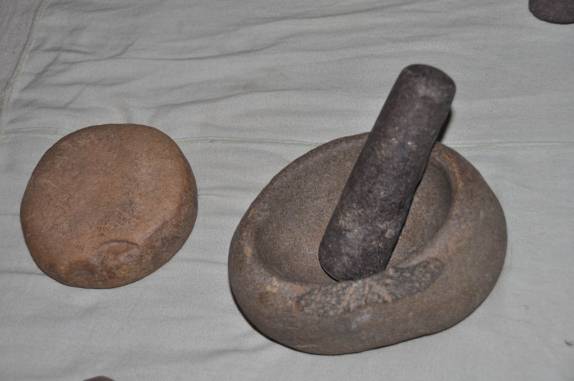 Pequena amostra de instrumentos pré-históricos coletados pelo Djair na região de Cabaceiras - PB